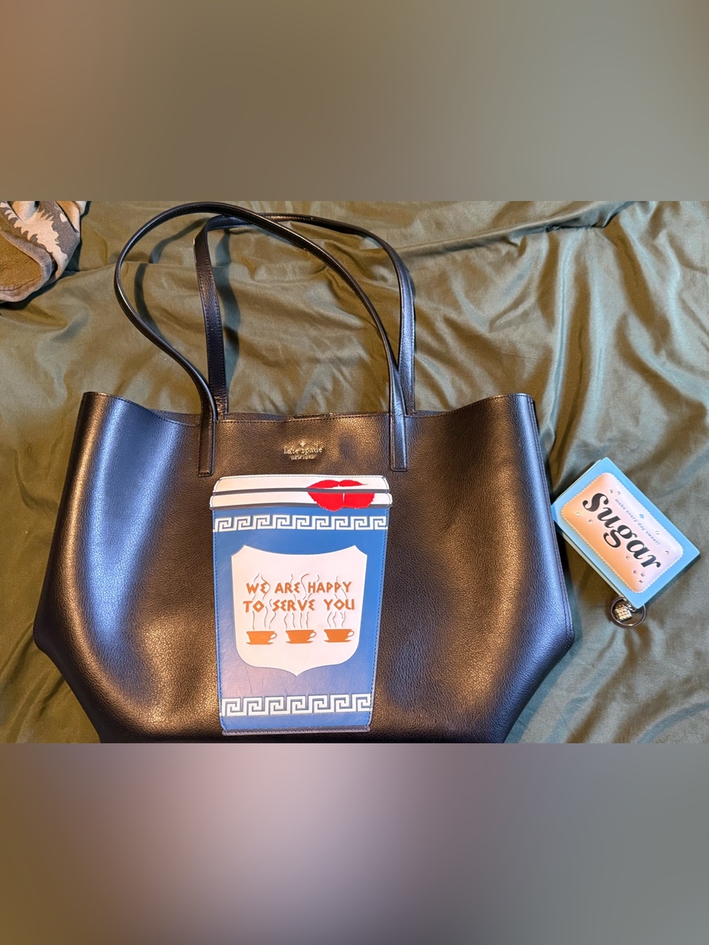 Kate Spade Coffee Break Tote Only